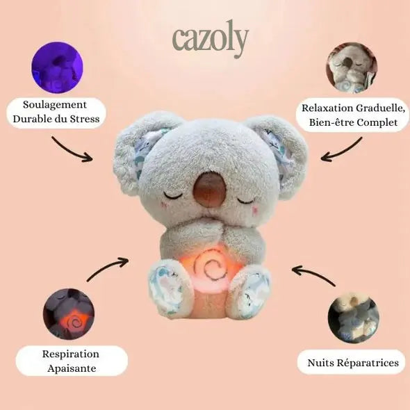 Koala Apaisant - Peluche respirante Cazoly